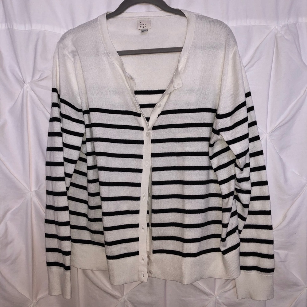 A New Day Striped Cardigan